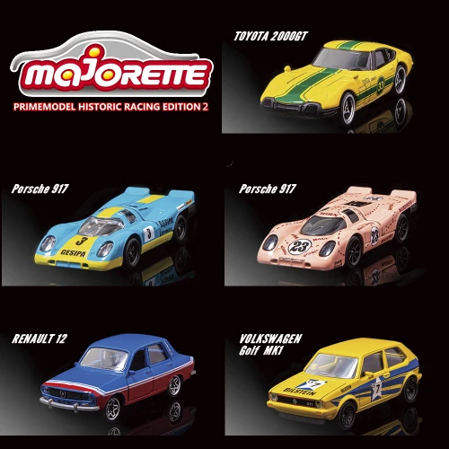 Kabaya Limited Majorette Prime Model Historic Racing Edition 2 (FULL BOX)