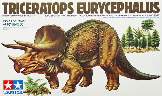 Tamiya 60201 Triceratops Eurycephalus 1/35 Scale Kit
