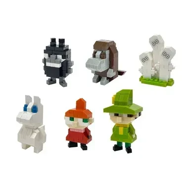 Kawada TITLE Kawada-PRE-ORDER - NBMC 106 Nanoblock Mini Nano Moomin Single Item