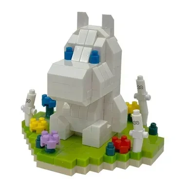 Kawada TITLE Kawada-PRE-ORDER - NBCC 304 Nanoblock Moomin