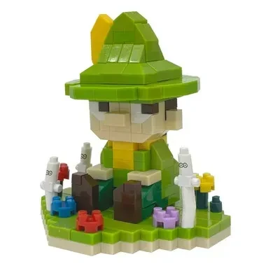 Kawada TITLE Kawada-PRE-ORDER - NBCC 306 Nanoblock Moomin Snufkin