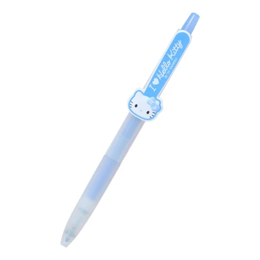 Sanrio Other Color Gel Ink Ballpoint Pen Juice (I Love Hello Kitty) Blue 341363