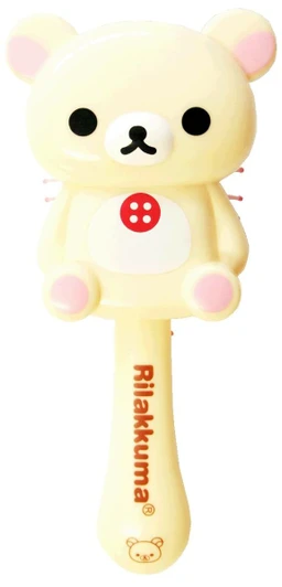 Unique730 Rilakkuma Die Cut Hair Brush Korilakkuma