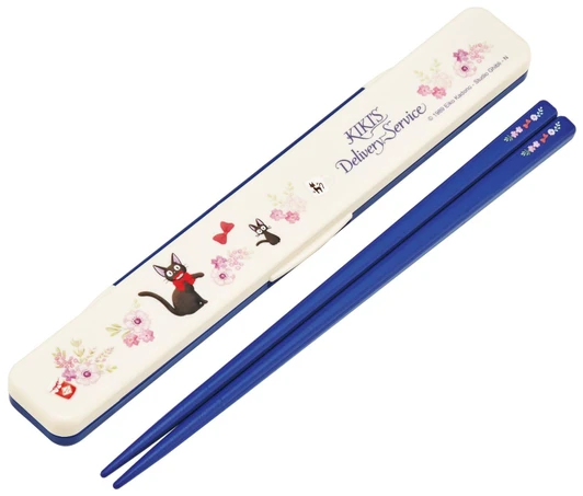 Skater Silent Chopsticks And Chopsticks Case Set Kiki's Delivery Service French 26