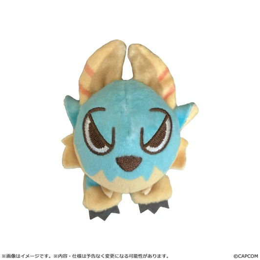 Capcom Monster Hunter Mondefo Plush Badge - Zinogre