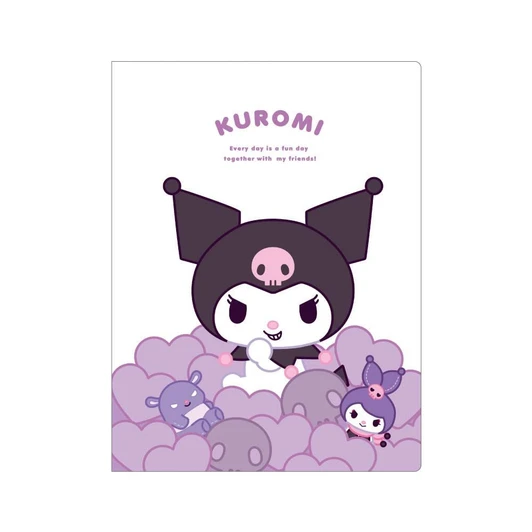T's Factory Sanrio Six Pocket File Umorekko / Kuromi