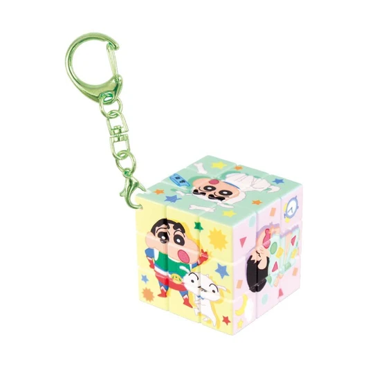 T's Factory Shin Chan Puzzle Cube Key Holder Dress Up Shin Chan