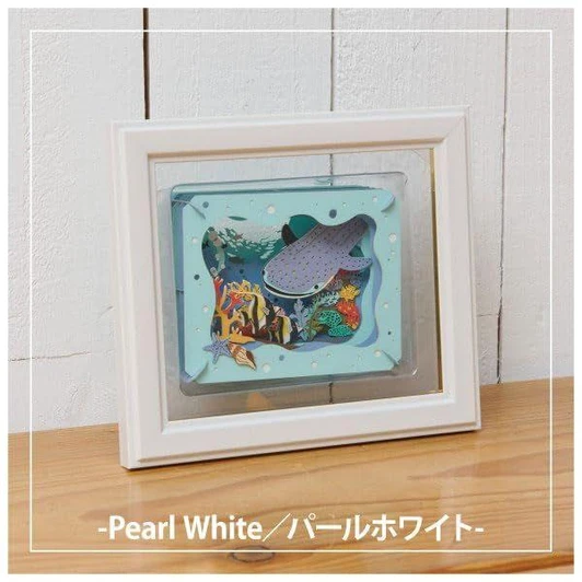 Ensky Paper Theater  Paper Theater Frame Pearl White 