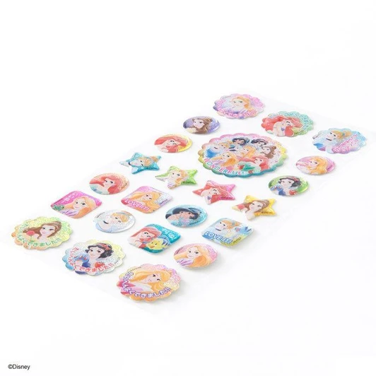 Beverly Disney Princess Puffy Reward Stickers 