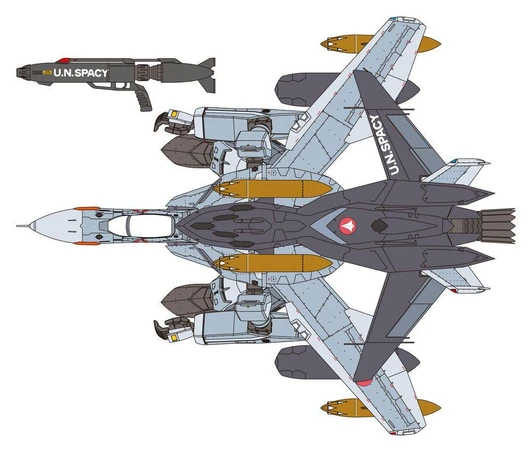 Hasegawa 1/72 Macross Zero VF-0A GERWALK with Ghost Plastic Model 