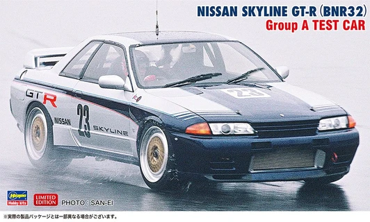 Hasegawa 1/24 Nissan Skyline GT-R BNR32 Group A Specification Test Car Plastic Model