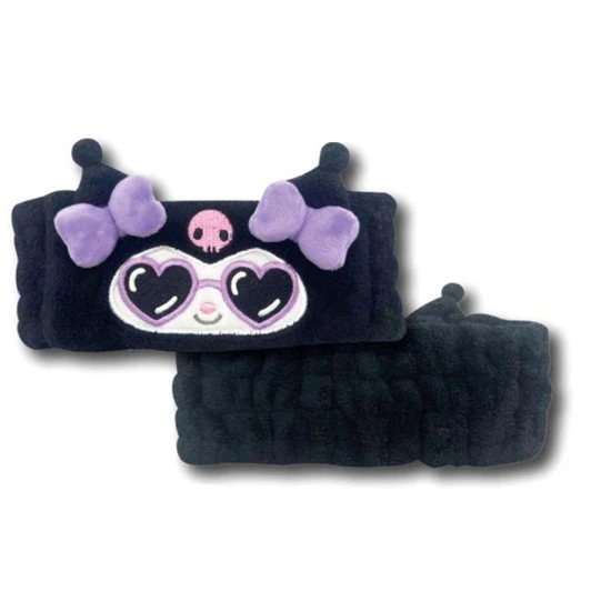 SK Japan Sanrio Hairband Heart Sunglasses Kuromi