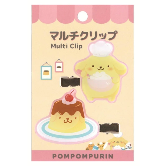  T's Factory Pom Pom Purin Multi Clip A Sweets Party 