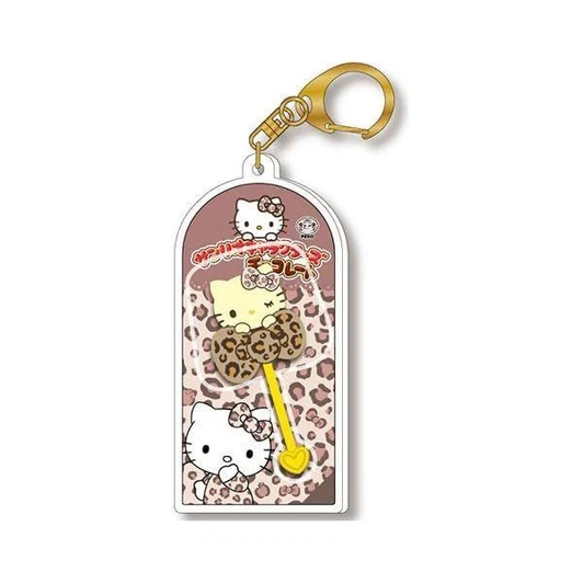  HASEPRO Sanrio Chocolate Mascot C4 03 Kitty Leopard Print 