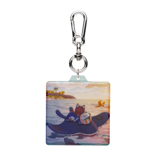 Pokemon Center Original Acrylic Keychain Pokemon Timeless Adventure Alola 