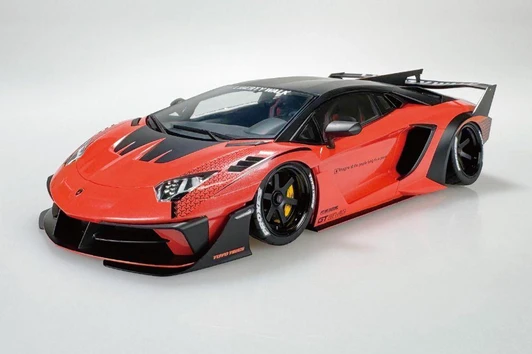  1/24 Scale LB-Silhouette Works Aventador GT Evo Ver.2 Plastic Model 