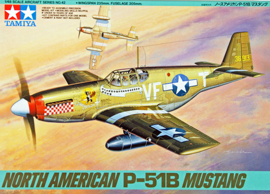 Tamiya 25151 North American P-51D MUSTANG Silver Color Plated 1/32 ...