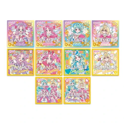  Ensky Detective Pretty Cure! PuriKira Sticker Collection 2 with Gum 1Box 20pcs (FULL BOX) 