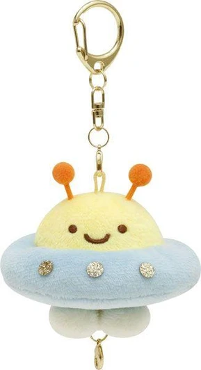  San-x Sumikko Gurashi Collection Hanging Plush Doll - UFO 