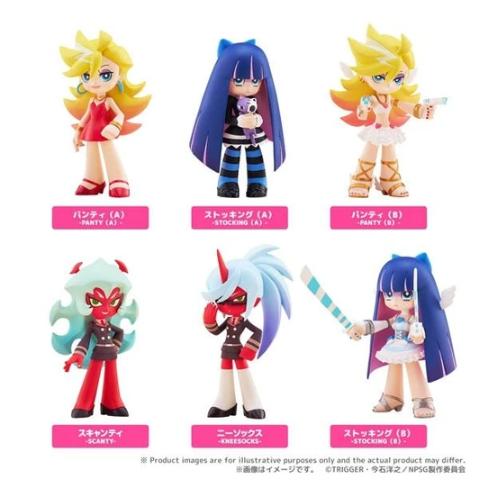 PalVerse New Panty & Stocking with Garterbelt 1Box 6pcs (FULL BOX)