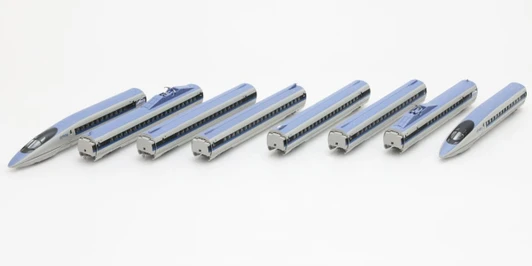 Rokuhan T013-8 Series 500 Shinkansen (Thank You Series 500 Livery) 8 Cars Set (Z scale)