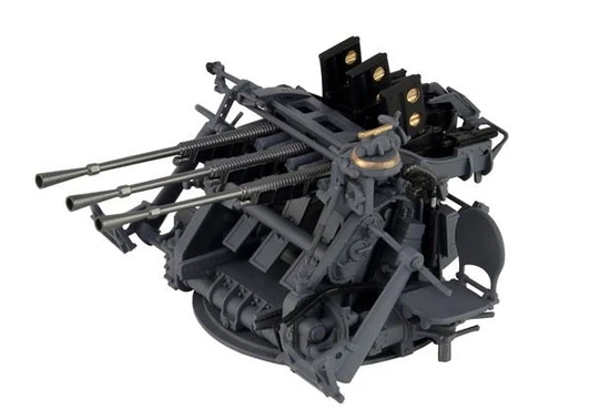 Pit-Road 1/35 Scale Imperial Japanese Navy Type 96 25mm Triple Anti-Aircraft Gun Plastic Model