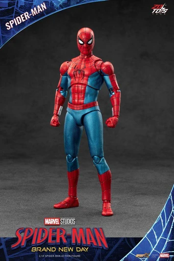  ZD Toys 1/10 Scale Infinity Action X Spider-Man Brand New Day Action Figure 