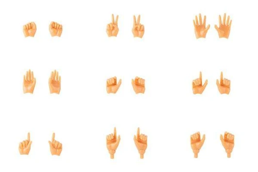  Kotobukiya Megami Device M.S.G 09 Hand Set Skin Color E 