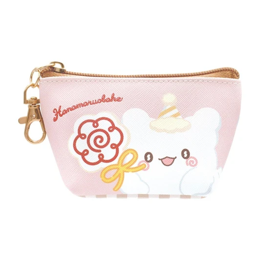  T's Factory Hanamaru Obake Triangular Mini Pouch Hanamaru Obake 