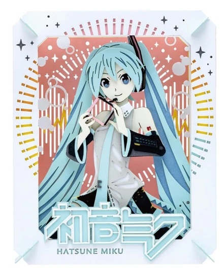 Paper Theater  Hair ornament (Hatsune Miku)