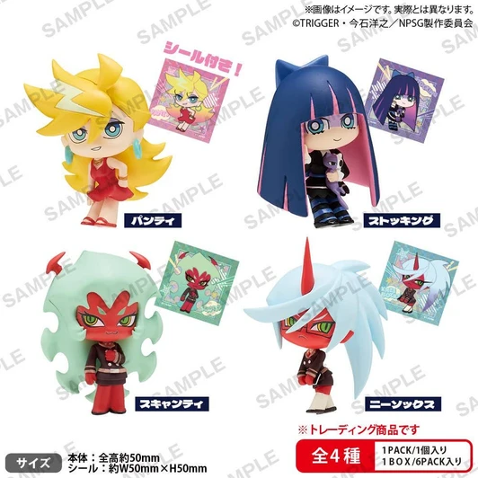 Bushiroad Creative The Box New Panty & Stocking with Garterbelt Collection Figure RICH 1Box 6pcs (FULL BOX)