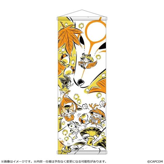 Capcom Okami 20th Anniversary Reprint Art Tapestry Autumn by Mari Shimazaki