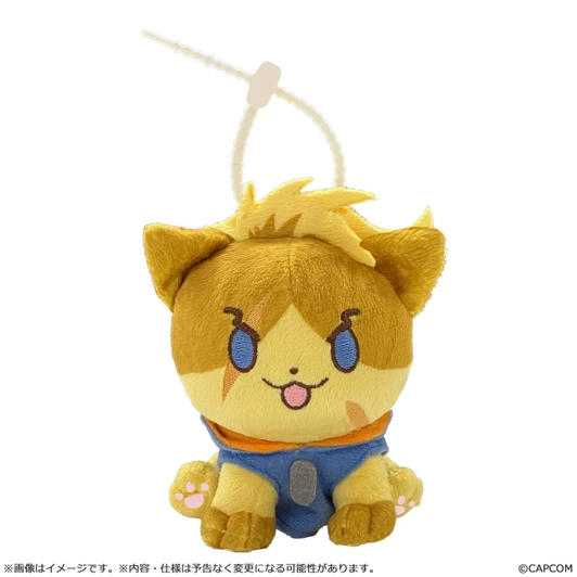 Capcom Street Fighter 6 NECO! Mascot Keychain Nicky (Luke)