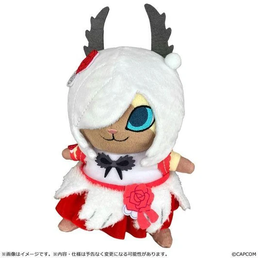  Capcom Monster Hunter Wilds Deformed Plush Palico Lala Barina Neko 