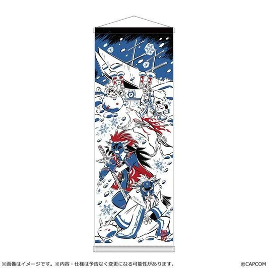  Capcom Okami 20th Anniversary Reprint Art Tapestry Winter by Mari Shimazaki 