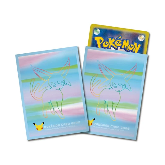Pokemon Center Original Pokemon Card Game TCG Deck Sleeves Premium Gloss Espeon 30th Celebration 