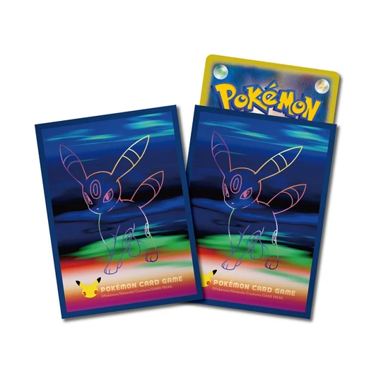 Pokemon Center Original Pokemon Card Game Deck Sleeves Premium Gloss Umbreon 30th Celebration