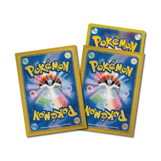 Pokemon Center Original Pokemon Card Game Deck Sleeves Embroidered Design