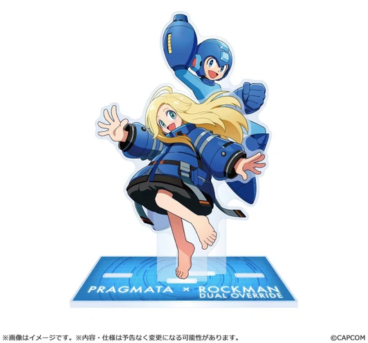  Capcom PRAGMATA x Mega Man: Dual Override - Acrylic Stand 