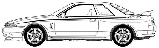  Fujimi 1/12 AXES Series No.2 EX-1 Skyline GT-R '89 Nismo S-Tune (BNR32) Special Version (w/Driver Part) Plastic Model 