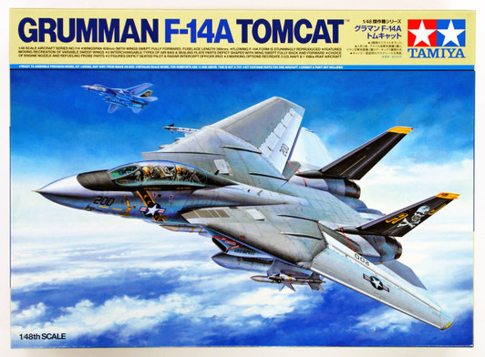 Tamiya 61114 Grumman F-14A Tomcat 1/48 Scale Kit Tamiya 61114 Grumman F-14A Tomcat 1/48 Scale Kit