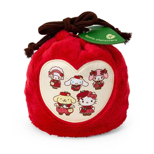  Sanrio Other Drawstring Pouch (Autumn Apple) Characters 679721 