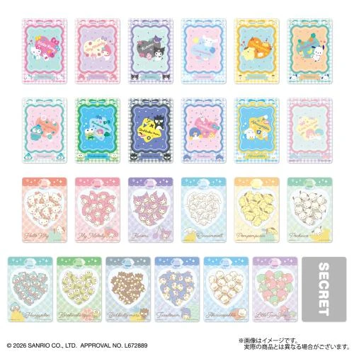  Bandai Sanrio Characters Puchitto Frame Collection 1Box 20 Packs (FULL BOX) 