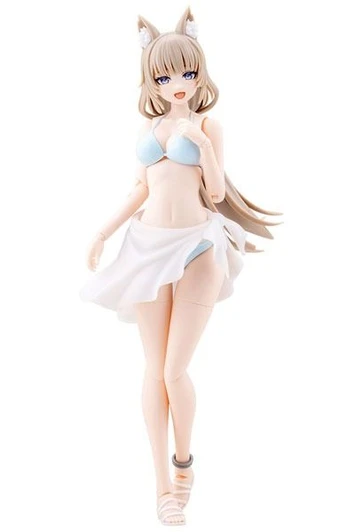 Kotobukiya 1/10 Scale Sousai Shoujo Teien Animal Ears Emulator Swim Style Plastic Model