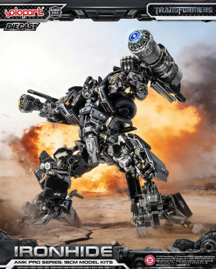 YOLOPARK AMK PRO Transformers (2007) Ironhide 18cm Model Kit