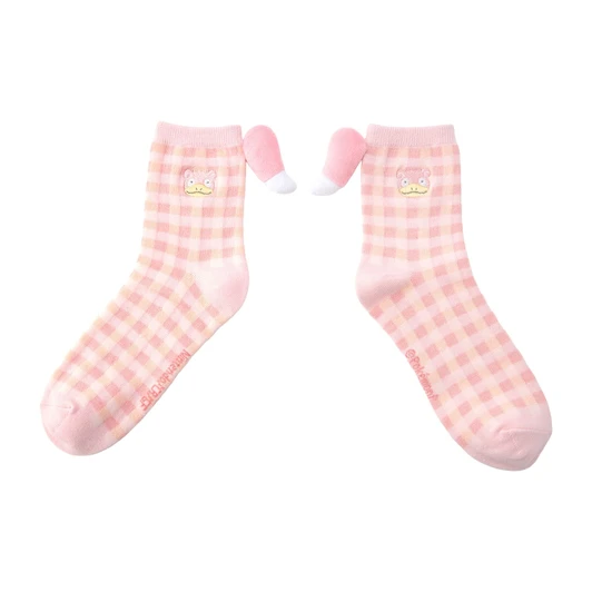Pokemon Center Original Socks With Tail Slowpoke (23-25cm)
