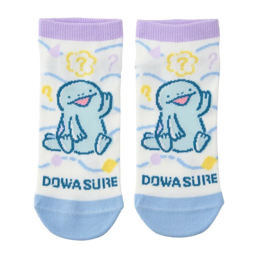 Pokemon Center Original Short Socks DOWASURE Quagsire (19-21cm)