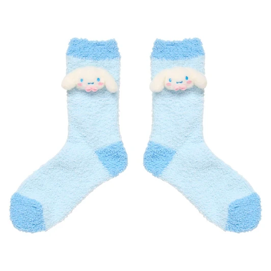 Sanrio Cinnamoroll Fluffy Socks With Mascot 586021