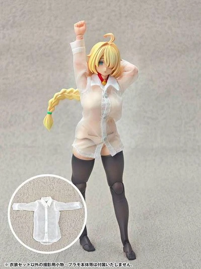  Alphamax See-Through Shirt Doll Accessory 