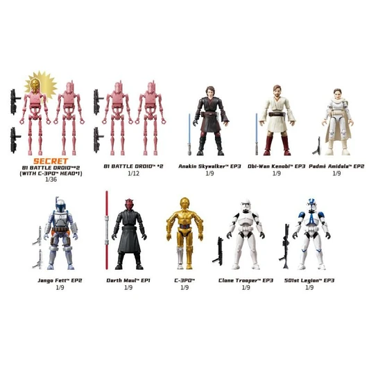 Blokees Star Wars Champion Class Lite CCL02 Evergreen Movie Series 75851 1Box 9pcs (FULL BOX)